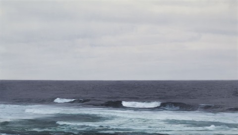 Chris Langlois - Ocean (Newport) no 1, 2011, oil on linen, 122 x 213cm.tif