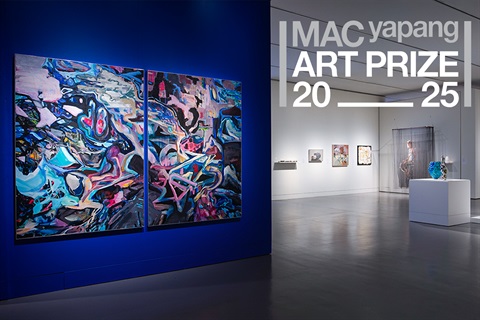 MAC yapang Art Prize 2025 Hero image with logo 